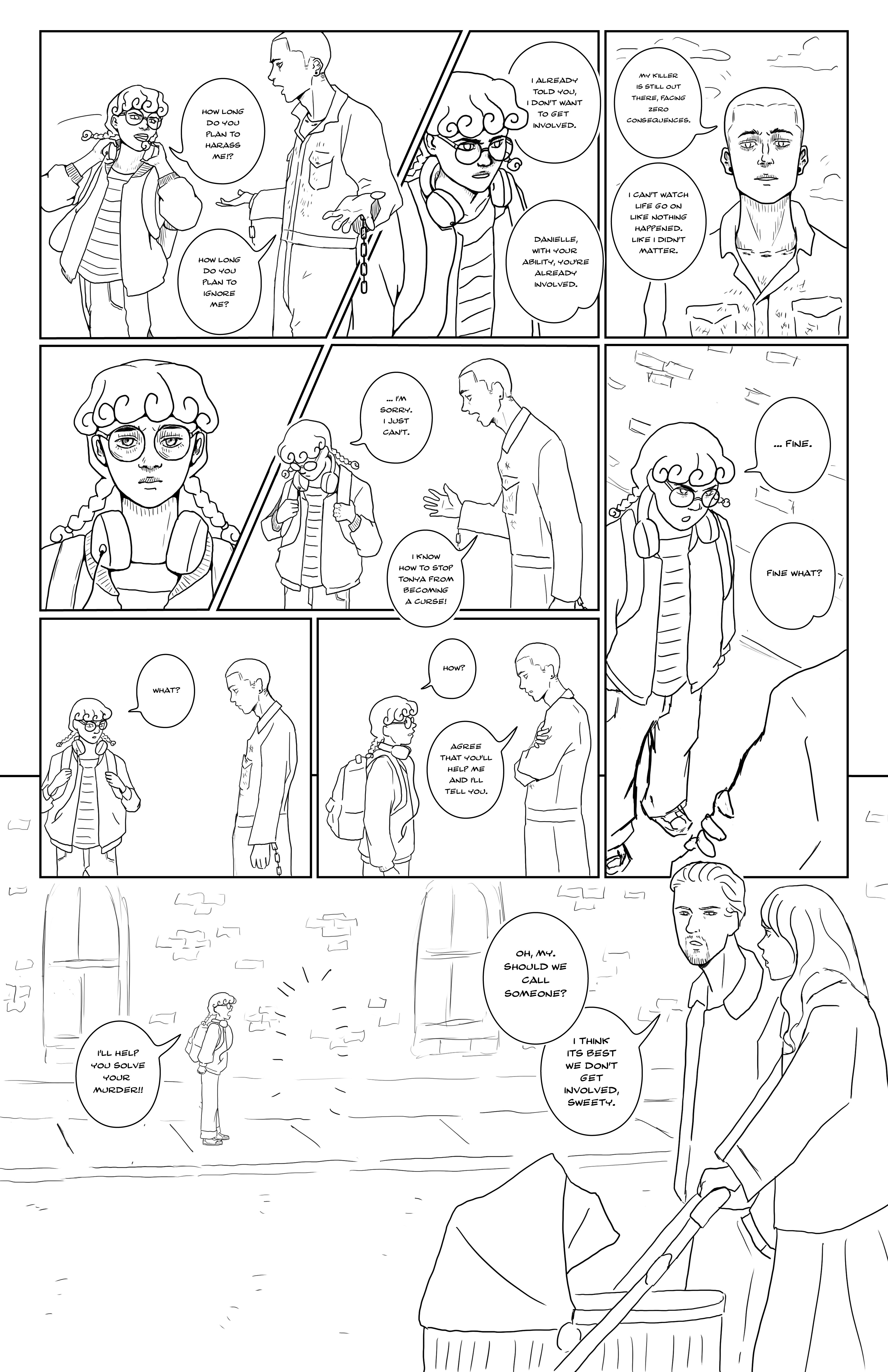Comic Strip From Broader Story